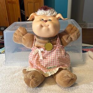 Vintage 1983 Cabbage Patch Kids KOOSAS Pet Dog Tiffany Xavier Roberts